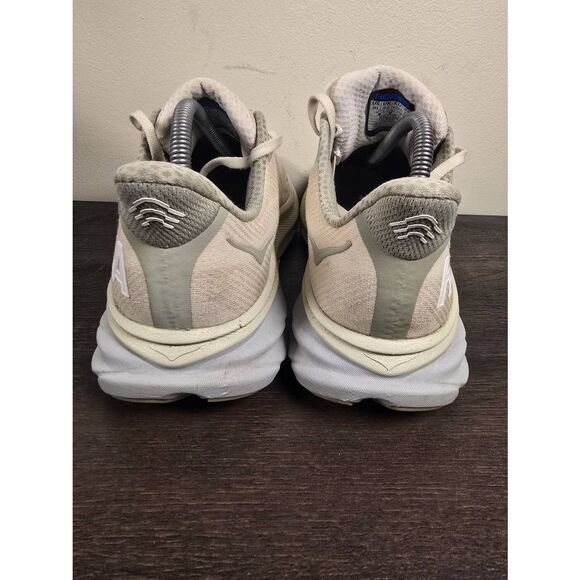 Hoka One One Clifton 9 1127895 OKB Beige Running Shoes Sneakers Men's Size 9 - Picture 5 of 8